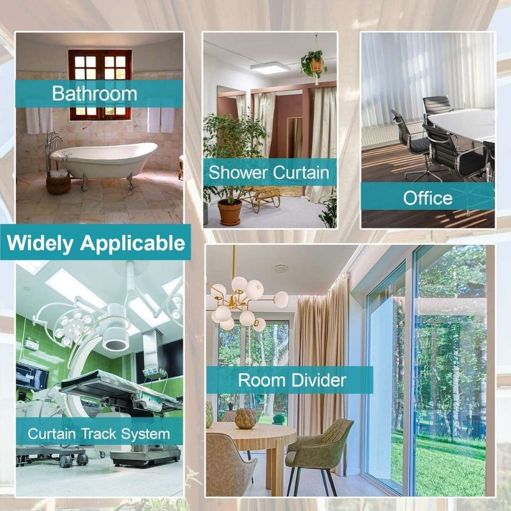 Bendable Curtain Track Ceiling Mount: image 2